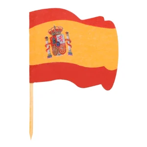palillos bandera espaÑa p/500uds