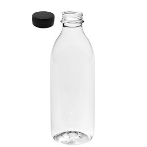 botella pet 1l c/tapon c/40uds