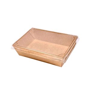 ens.carton kraft rectang. c/tapa p/25uds